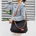 Large Capacity Casual Canvas Crossbody Bag for Women – Stylish & Practical - VOTVO
