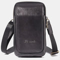 Genuine Leather Waist Bag – Multifunctional Messenger & Shoulder Bag for Men - VOTVO