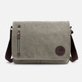Canvas Messenger Bag for Men Travel Satchel Water Resistant Crossbody Bag - VOTVO