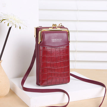 Small Crossbody Cell Phone Purse – Mini Shoulder Bag & Wallet for Women