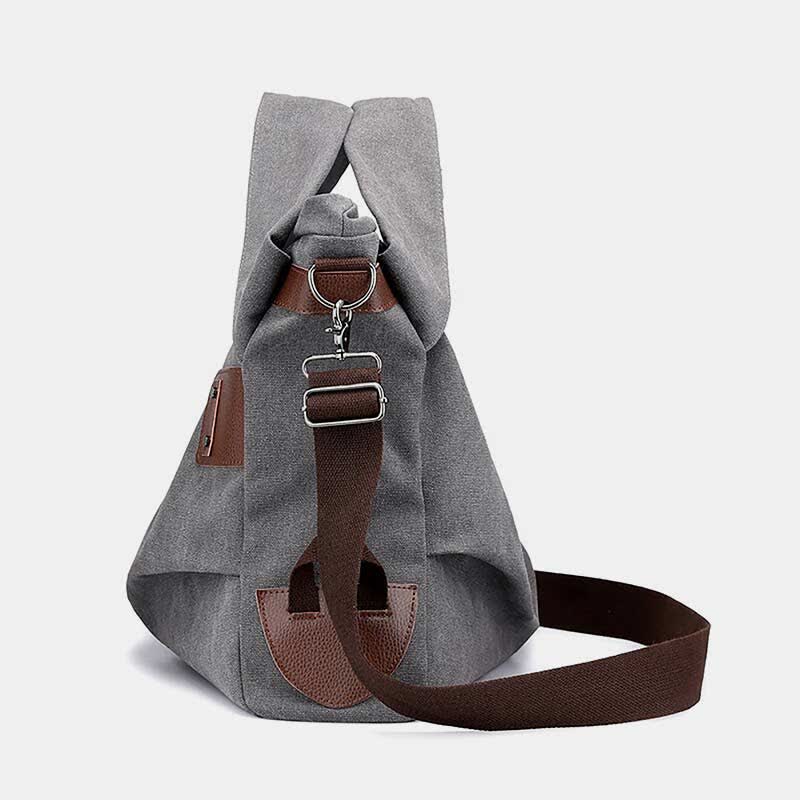 Large Capacity Canvas Handbag for Women – Crossbody Tote & Hobo Bag - VOTVO