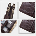 RFID Anti - Theft Large Capacity Genuine Leather Wallet with Chain – Secure & Stylish - VOTVO
