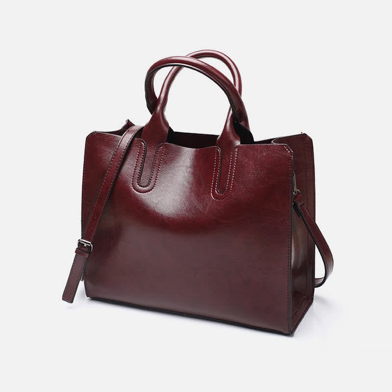 Laptop Tote Bag for Women – Business Work Bag & Casual Leather Handbag - VOTVO