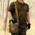 Waterproof Casual Outdoor Messenger Bag for Men – Adjustable Strap, Zipper Closure - VOTVO