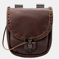 Renaissance Belt Pouch Holster - EDC Leather Waist Bag Cosplay Coin Purse - VOTVO