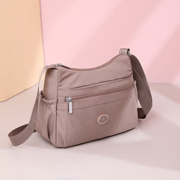 Multiple Color Crossbody Purse for Women - Large Nylon Commuter Bag - VOTVO