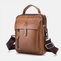 LargeCapacity RealLeather Multifunctional Crossbody Bag - VOTVO