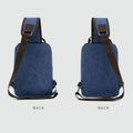 Men's Retro Sling Bag – Outdoor Casual Crossbody Chest Bag for Travel & Sport - VOTVO