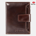 RFID Large Capacity Genuine Leather Multi - Card Wallet – Secure, Stylish, and Practical - VOTVO