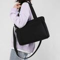 Minimalistic Nylon Tote Bag for Women – Large Handbag for School & Fitness - VOTVO