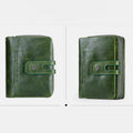 Genuine Leather Multifunctional Anti - theft Wallet for Women – RFID Protection, Card Slots & Zippered Coin Pocket - VOTVO