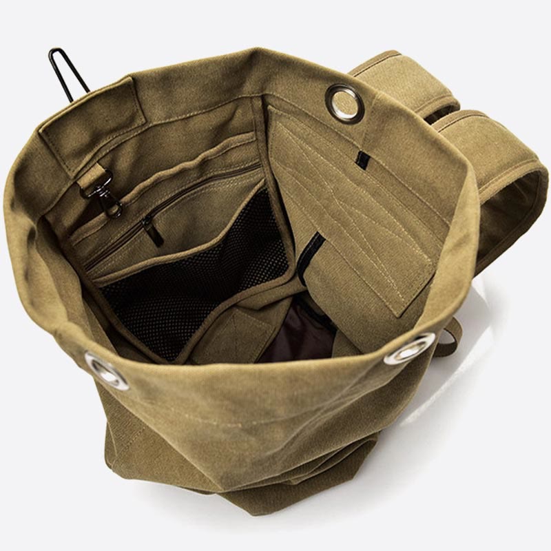 Men’s Large Capacity Canvas Backpack for Sports & Travel - VOTVO