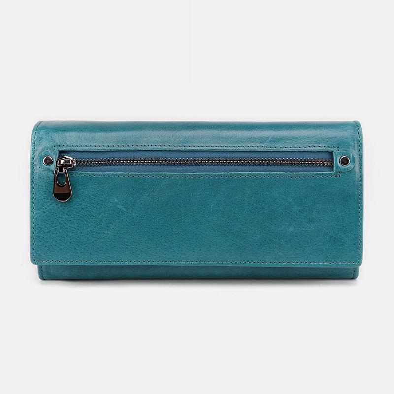 Genuine Leather RFID Vintage Wallet for Women - VOTVO
