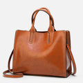 Laptop Tote Bag for Women – Business Work Bag & Casual Leather Handbag - VOTVO