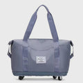 Tote Bag for Travel with Pull Rod & Oblique Folding Storage – Large Capacity Nylon Travel Sleeve - VOTVO