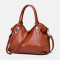 Women's Leather Tote Shoulder Bag | Top - Handle Satchel Hobo Purse - VOTVO