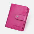 RFID GenuineLeather Multi - Card Buckle Wallet - VOTVO