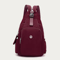 Multifunctional Sling Backpack for Women – Waterproof Nylon Crossbody Bag with Adjustable Strap for Daily Use - VOTVO