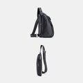 Anti - theft Slim Sling Bag for Men | Genuine Leather Crossbody Chest Bag - VOTVO