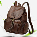 Vegan Leather Backpack for Women – Vintage Casual Daypack Purse for Ladies & Girls - VOTVO