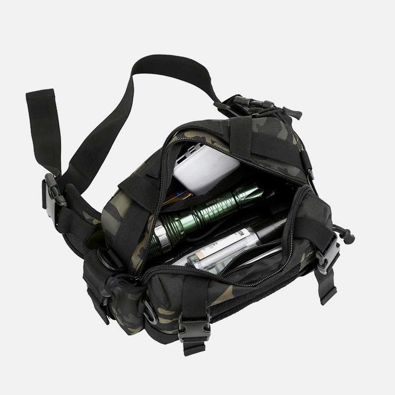 Large Camo Tactical Bag for Sports | Nylon Crossbody Bag Waist Bag - VOTVO