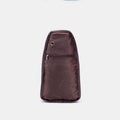 Genuine Leather Sling Chest Bag with Earphone Hole – Stylish & Practical Crossbody Shoulder Bag - VOTVO