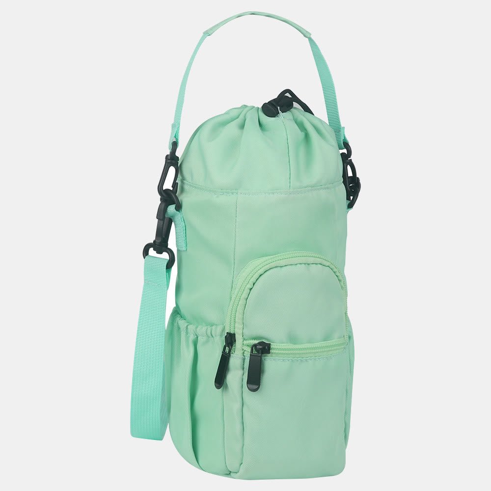 Water Bottle Carrying Case for Outing Sports – Crossbody Canvas Bag - VOTVO