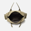 Messenger Bag for Men – Casual Canvas Multi - Pocket Crossbody Bag with Adjustable Strap - VOTVO