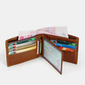 Retro RFID Multi - Slot Wallet – Leather, Stylish and Secure for Men - VOTVO
