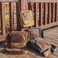Retro Casual Shoulder Bag: Classic and Creative Design in High Quality Canvas - VOTVO