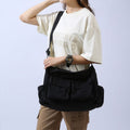 Multi - Pocket Canvas Crossbody Bag for Women | Retro Lightweight Shoulder Bag - VOTVO
