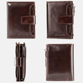 RFID Large Capacity Genuine Leather Multi - Card Wallet – Secure, Stylish, and Practical - VOTVO