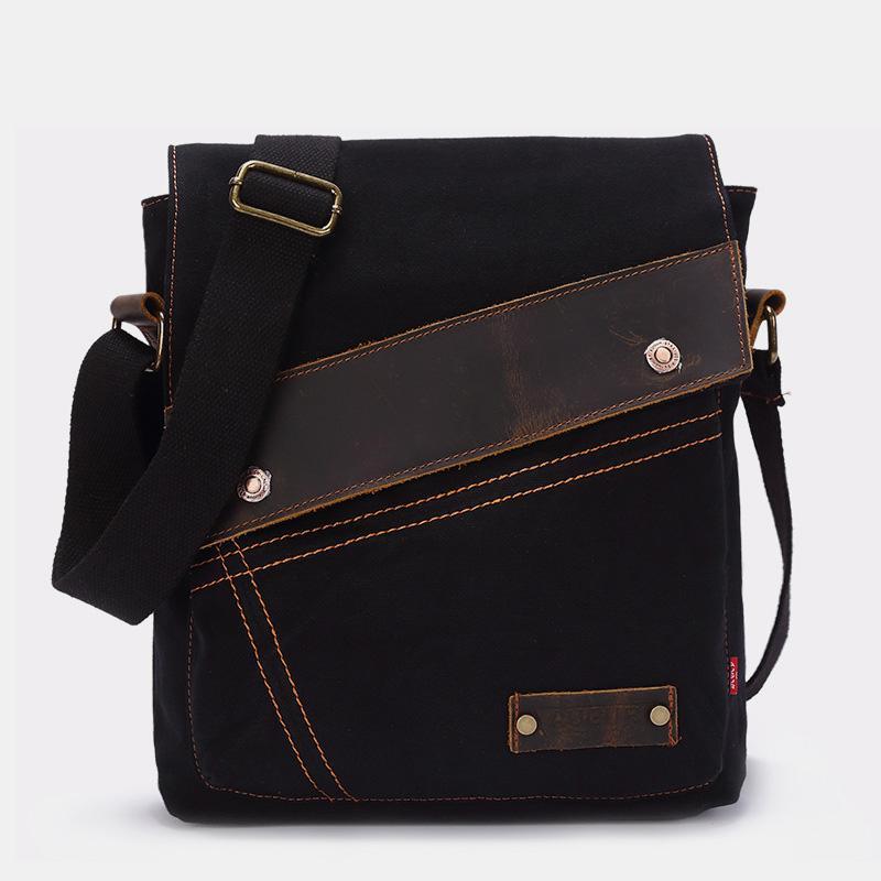 Large Capacity Retro Canvas Crossbody Bag for Women – Stylish & Practical Daily Tote - VOTVO