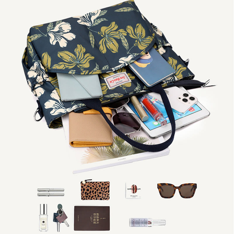 Top - Handle Bag for Women – Ethnic Flower Style Crossbody Handbag, Versatile & Stylish - VOTVO