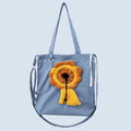 Pet Carrier for Small Animals - Travel Canvas Shoulder Bag with Cute Lion Design - VOTVO