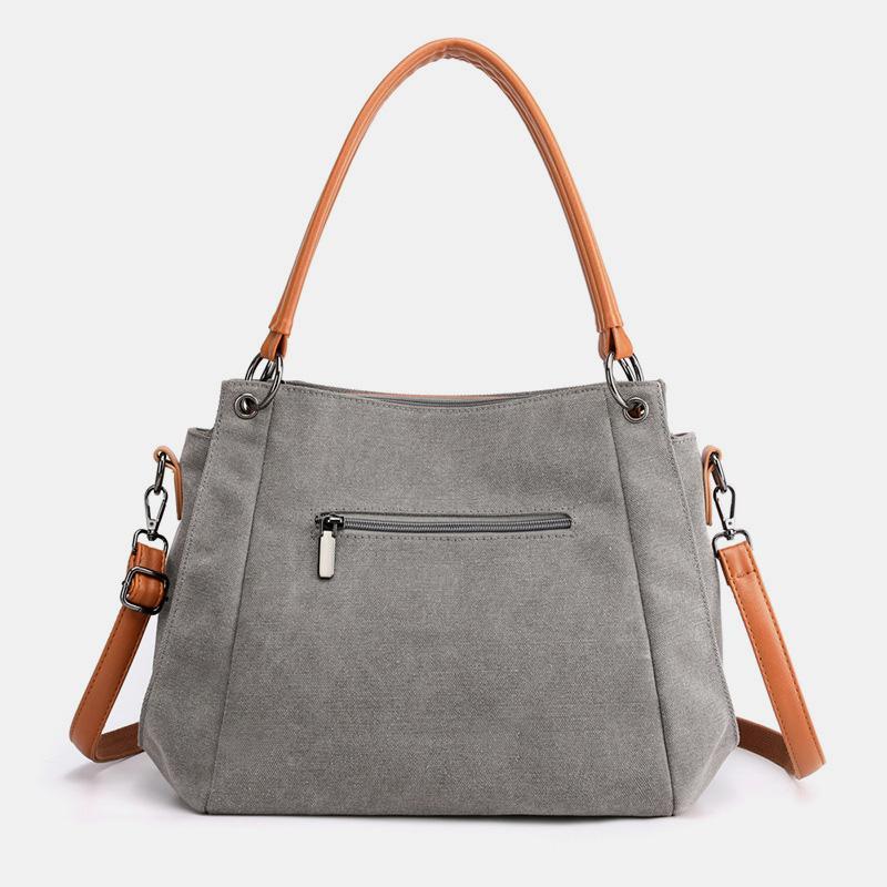Large Capacity Casual Canvas Crossbody Bag for Women – Stylish & Practical - VOTVO