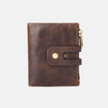 Multifunctional Double Zipper Vintage Wallet – Stylish and Practical - VOTVO