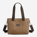 Women's Canvas Tote Shoulder Handbag – Casual Crossbody Purse Work Bag - VOTVO