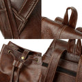 Vegan Leather Backpack for Women – Vintage Casual Daypack Purse for Ladies & Girls - VOTVO