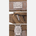 Retro Canvas Waist Pack for Men – Small Crossbody Crescent Moon Sling Bag - VOTVO