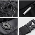 Waterproof Waist Bag for Men & Women – Large Chest Sling Bag with Adjustable Strap - VOTVO
