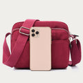 Casual Crossbody Bag for Women – Waterproof Triple Layers Nylon Bag - VOTVO