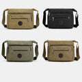 Vintage Canvas Messenger Bag – Large Capacity Shoulder Bag for Daily Use - VOTVO