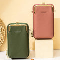 Women's Vegan Leather Crossbody Phone Purse with Card Slot | Stylish Shoulder Bag - VOTVO