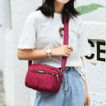 Casual Crossbody Bag for Women – Waterproof Triple Layers Nylon Bag - VOTVO