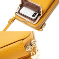 Women's Vegan Leather Crossbody Phone Purse with Card Slot | Stylish Shoulder Bag - VOTVO