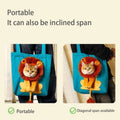 Pet Carrier for Small Animals - Travel Canvas Shoulder Bag with Cute Lion Design - VOTVO