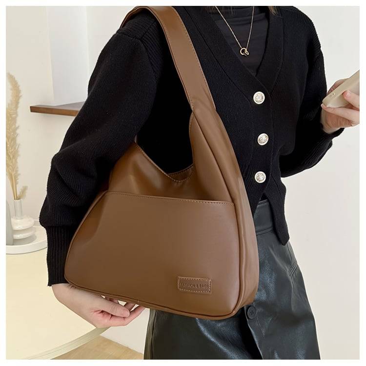 Simple leather tote bag👜 - VOTVO