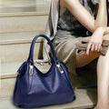 Women's Leather Tote Shoulder Bag | Top - Handle Satchel Hobo Purse - VOTVO
