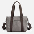 Women's Canvas Tote Shoulder Handbag – Casual Crossbody Purse Work Bag - VOTVO